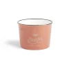 Best Gifi Bol à soupe 500ml faïence rouge Ø12xH8,4cm