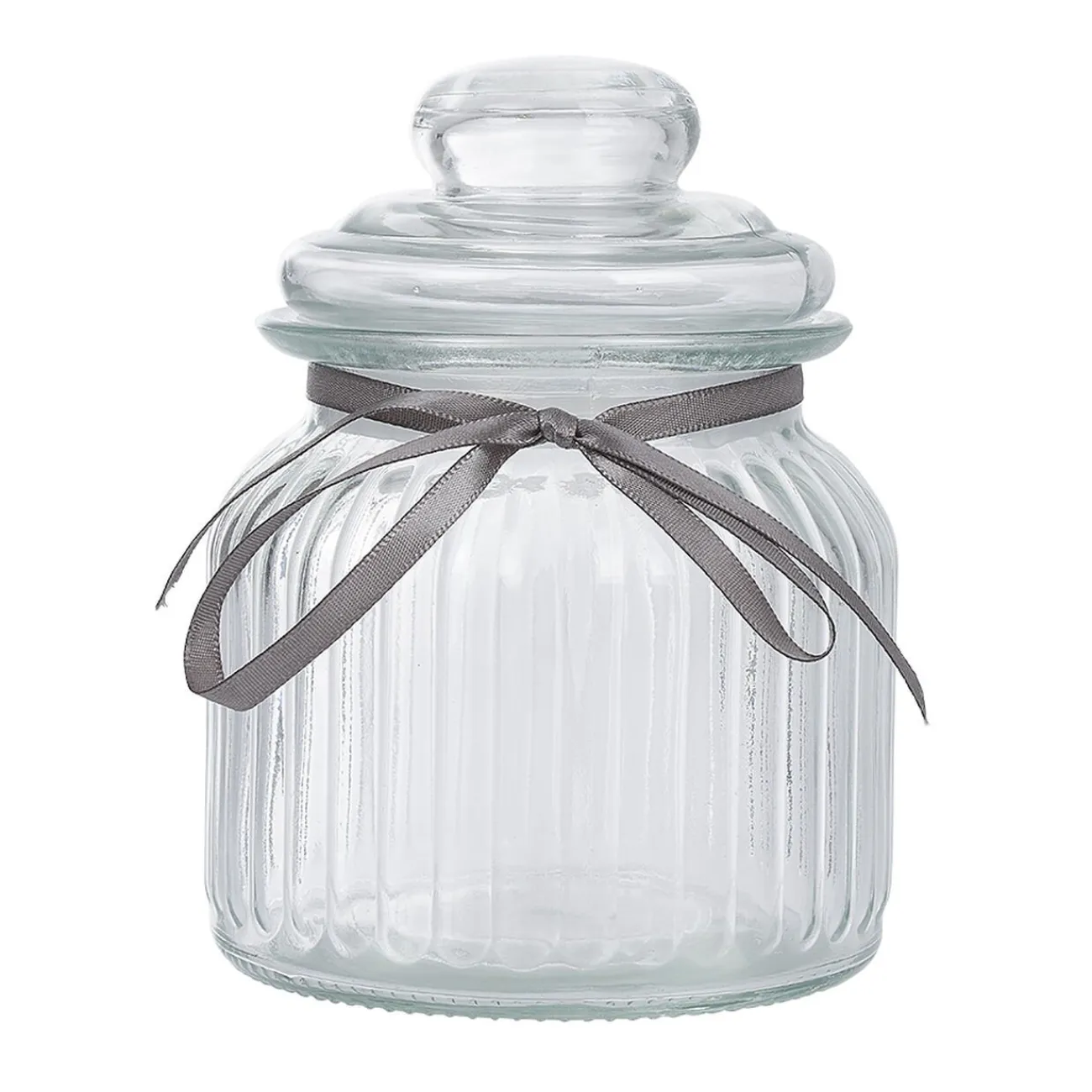 New Gifi Bonbonnière en verre transparent 0,6L