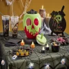 New Gifi Bonbonnière Halloween Disney Villains rouge et vert Ø20xH22,5cm