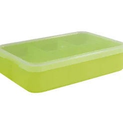Gifi Rangement|Boîte A5 compartimentée jaune gamme Pure Box