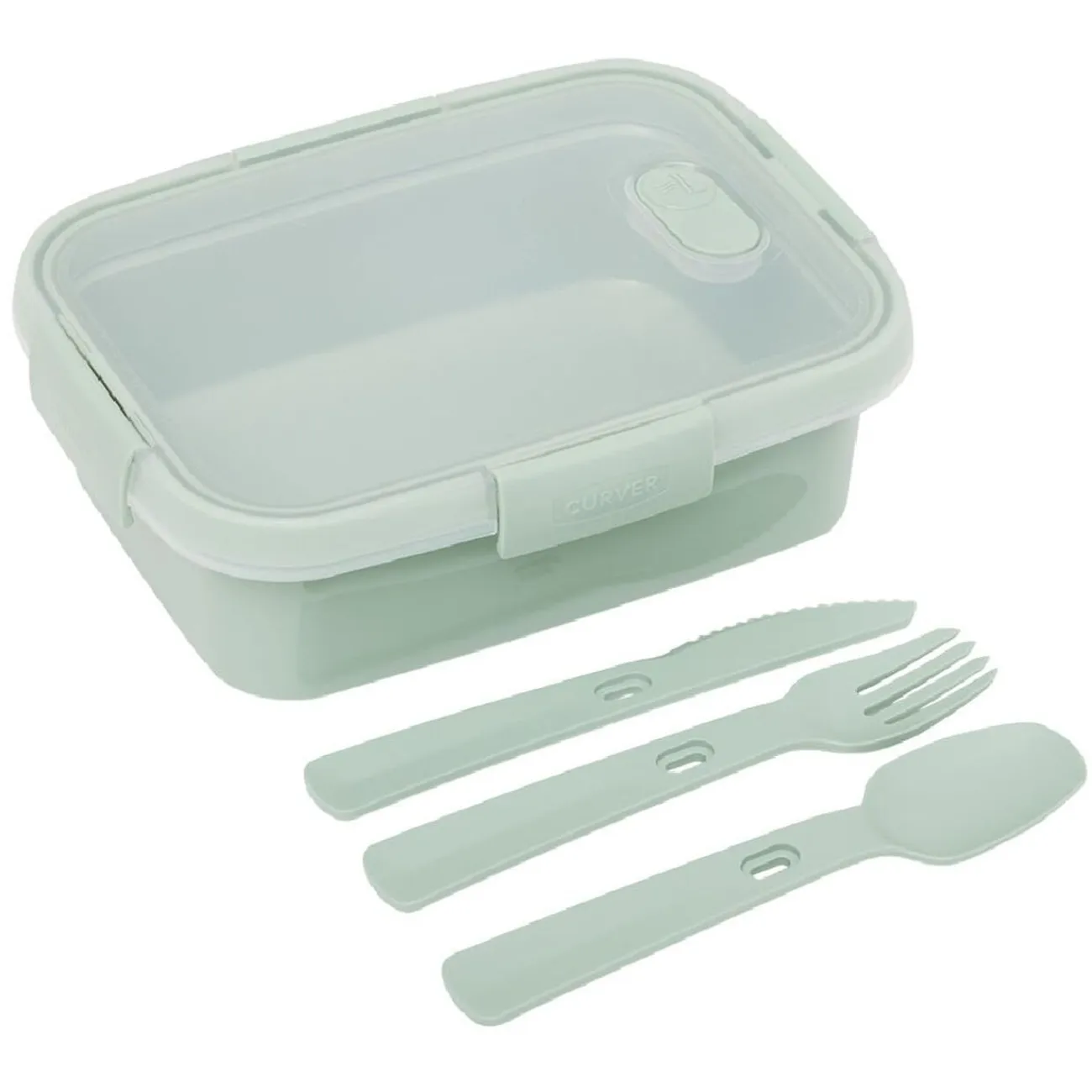 Outlet Gifi Boîte alimentaire curver rectangulaire verte 1 L