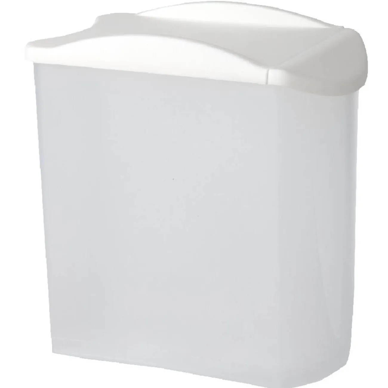Gifi Boîte alimentaire empilable transparente et blanche 1,25 L
