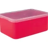 Gifi Rangement|Boîte avec couvercle A5 rose gamme Pure Box
