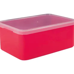 Gifi Rangement|Boîte avec couvercle A5 rose gamme Pure Box