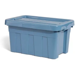 Gifi Rangement|Boîte bricolage plastique bleu 20L