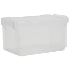 Gifi Rangement|Boîte à clips transparent 0,7 L
