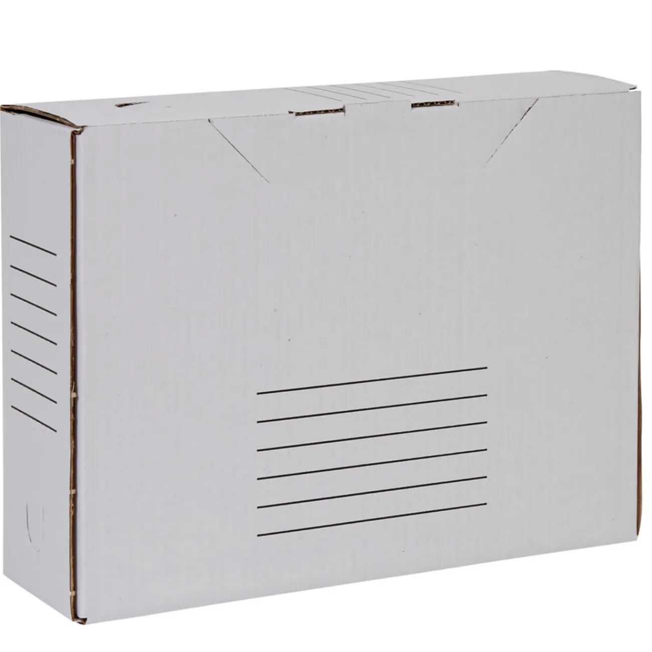 Gifi Rangement|Boîte d'archivage A4 blanche x4