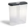 Discount Gifi Boîte de conservation en plastique à 2 compartiments transparent 2,8L