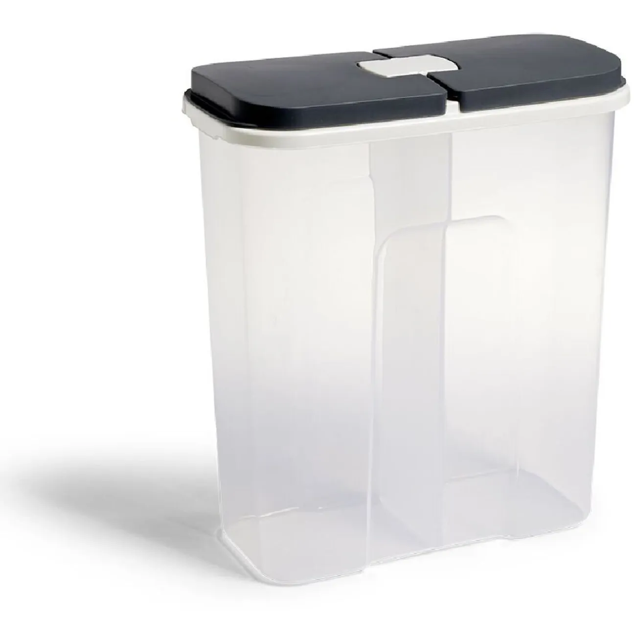 Discount Gifi Boîte de conservation en plastique à 2 compartiments transparent 2,8L