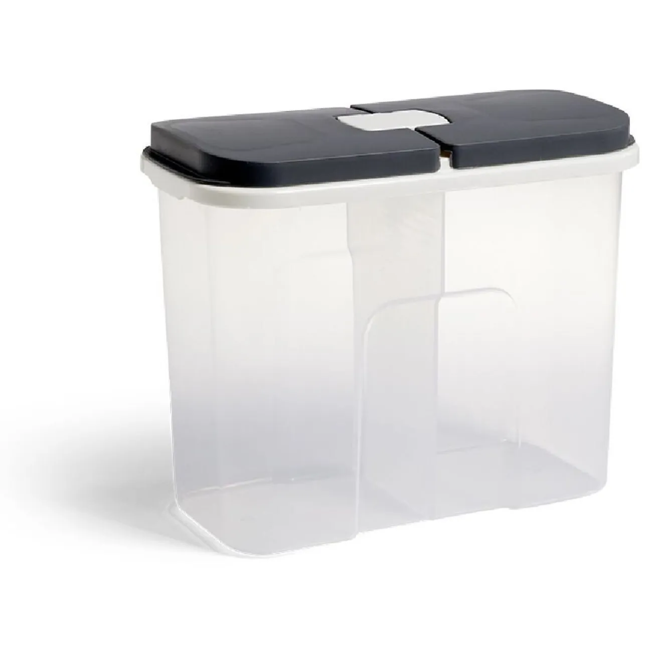 Clearance Gifi Boîte de conservation en plastique à 2 compartiments transparent 2,1L