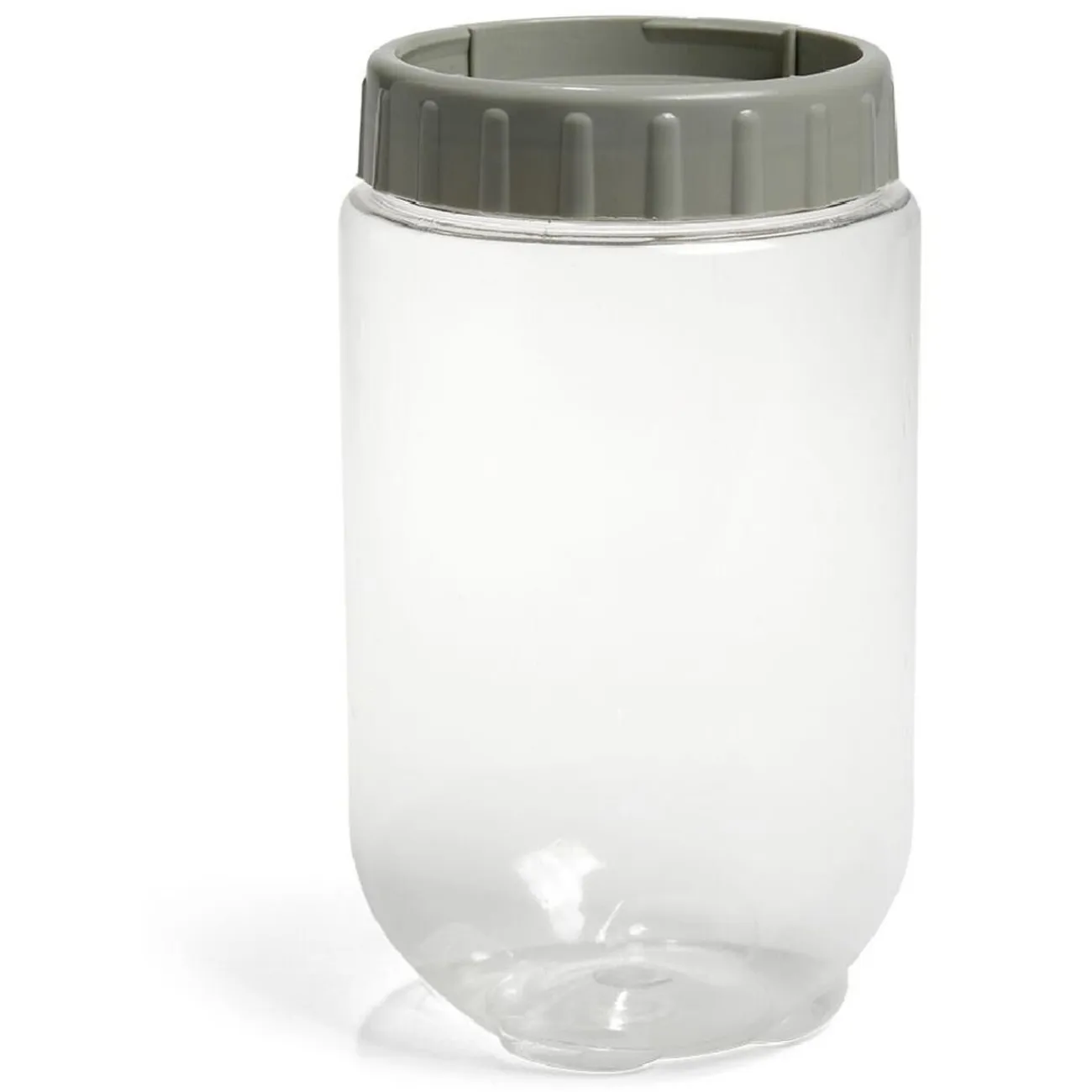 Discount Gifi Boîte de conservation transparente avec couvercle à visser 1L