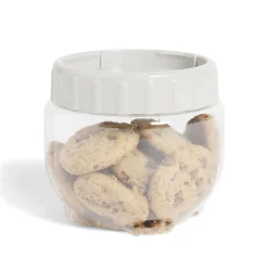 Hot Gifi Boîte de conservation transparente avec couvercle à visser 550ml
