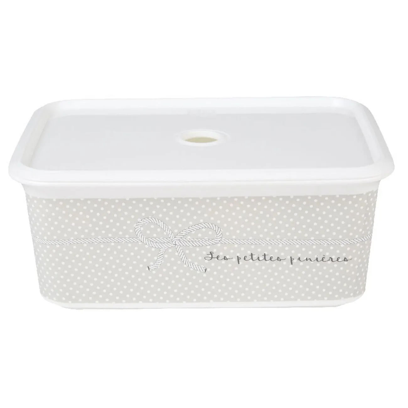 Gifi Rangement|Boîte de rangement design ficelle 3 L