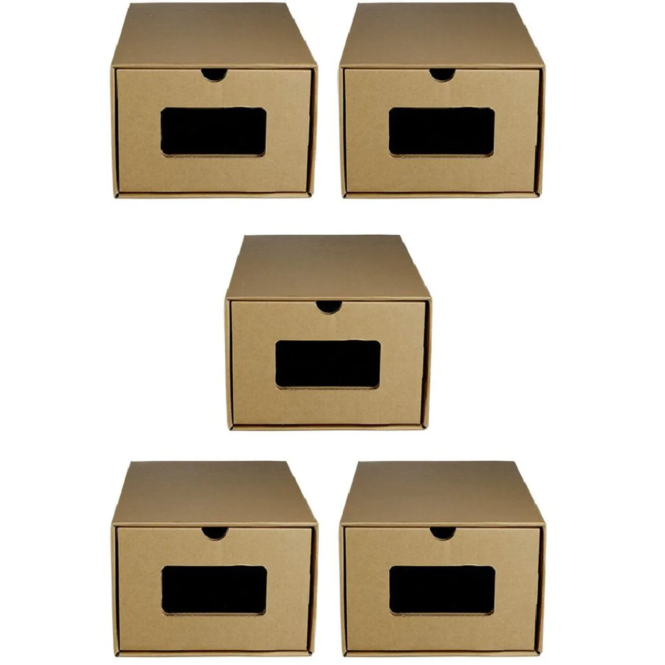 Gifi Rangement|Boîte de rangement en carton x5