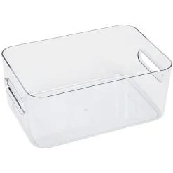 Gifi Entretien Du Linge|Boîte de rangement en plastique transparent SmartStore Compact Clear M