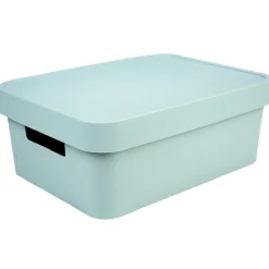 Gifi Rangement|Boîte de rangement grise 11 L