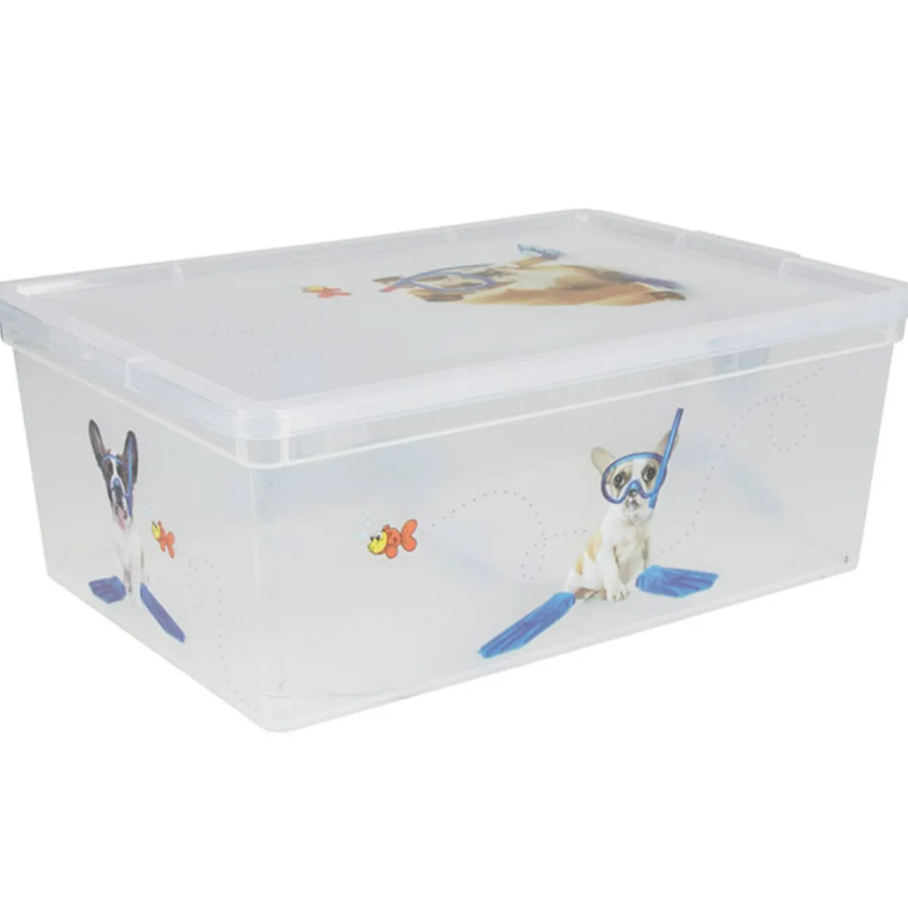 Gifi Rangement|Boîte de rangement 10L design chien