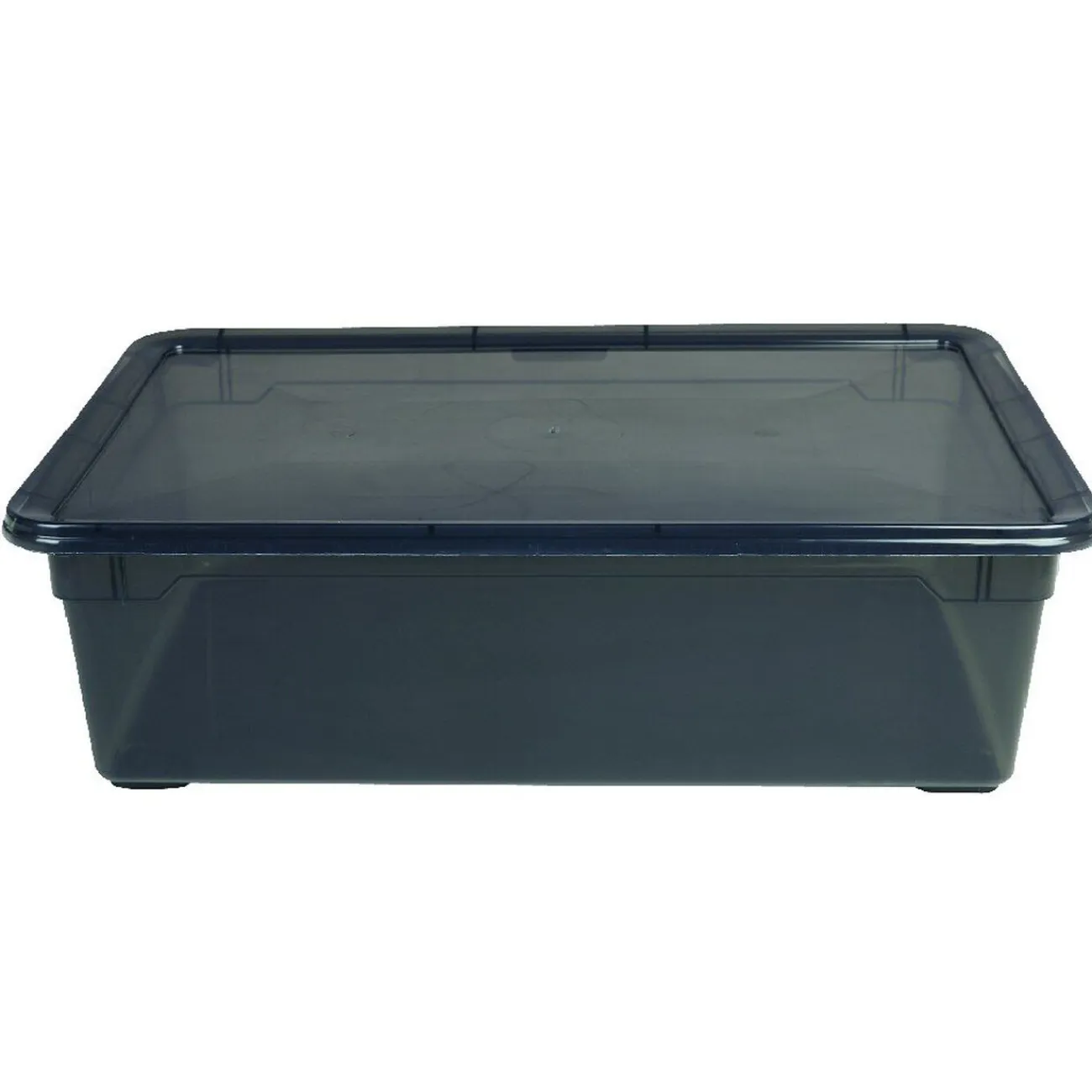 Gifi Entretien Du Linge|Boîte de rangement noire 22 L