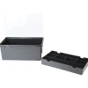 Gifi Rangement|Boîte de rangement organisateur 8 compartiments noir