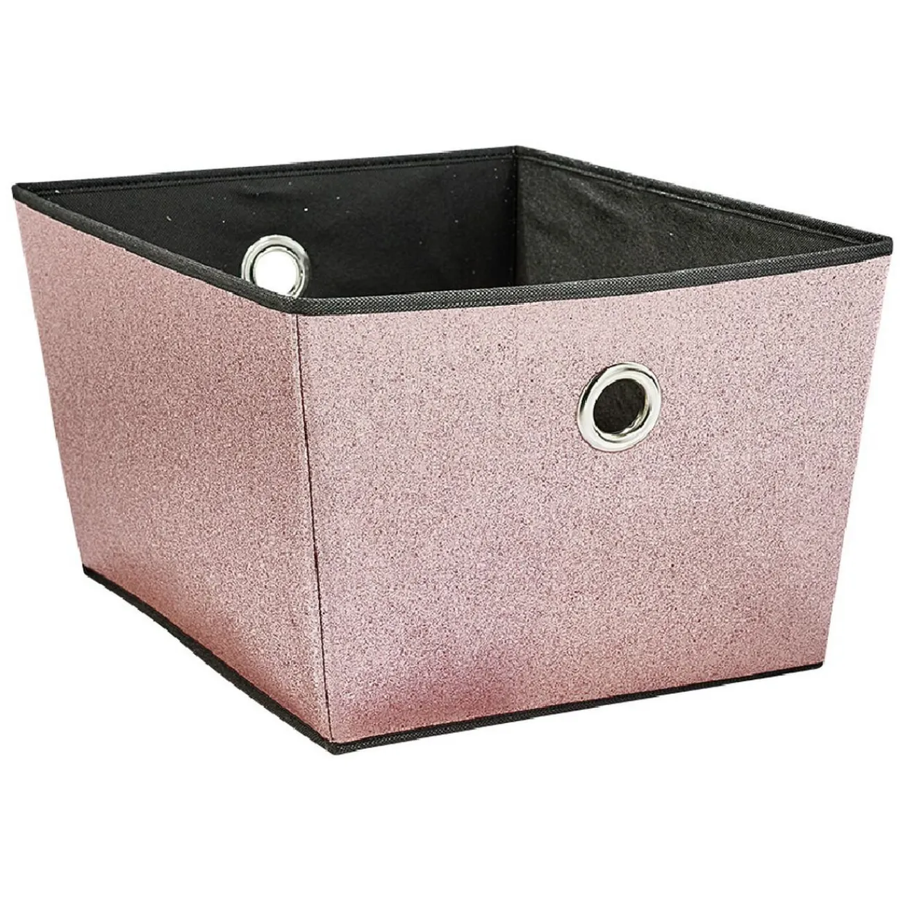 Gifi Entretien Du Linge|Boîte de rangement pailletée 3 couleurs