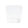 Gifi Aménagement Salle De Bain^Boîte de rangement salle de bain plastique transparent 16,5x16,5xH14,5 cm