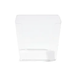 Gifi Aménagement Salle De Bain^Boîte de rangement salle de bain plastique transparent 16,5x16,5xH14,5 cm