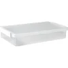 Gifi Rangement|Boîte de rangement transparente A4 fermeture clip 4L