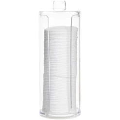 Gifi Beauté^Boîte de rangement transparente pour coton