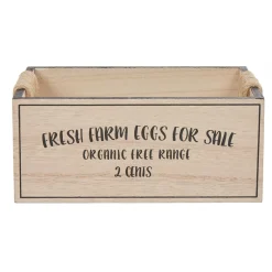 Clearance Gifi Boîte à oeufs en bois
