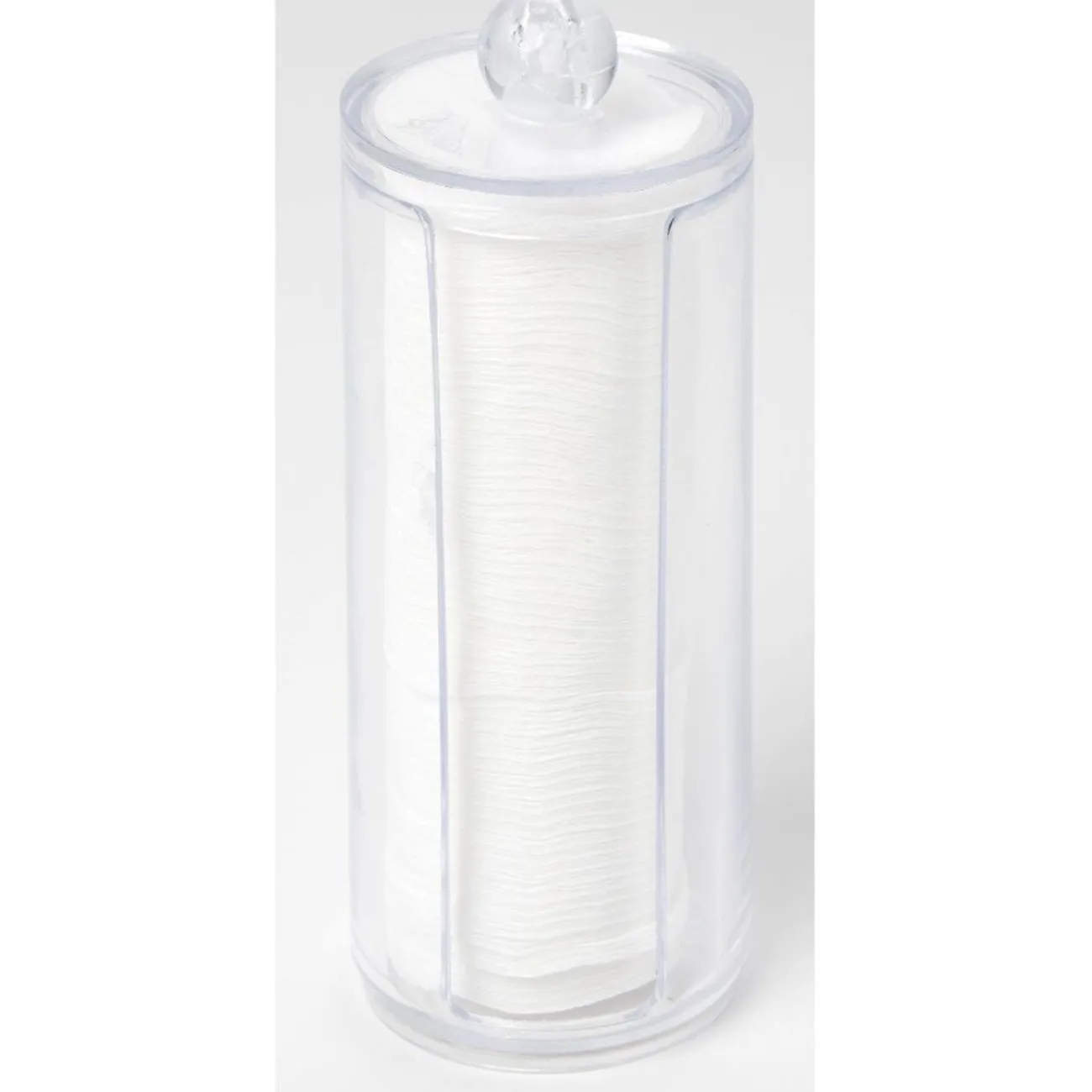 Gifi Beauté^Boîte range disque démaquillant transparente