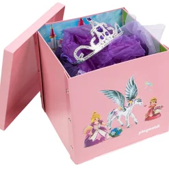 Gifi Rangement|Boîte rangement enfant tapis de jeu Playmobil Princesse