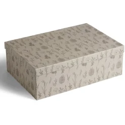 Gifi Rangement|Boîte rectangulaire en carton imprimé 48x33,5xH16cm