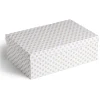 Gifi Rangement|Boîte rectangulaire en carton imprimé 40x26,5xH13,8cm