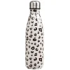 Best Gifi Bouteille isotherme inox blanc imprimé léopard 500 ml