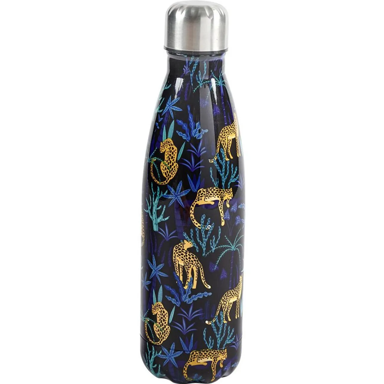 Discount Gifi Bouteille isotherme inox imprimé léopard 500ml