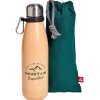 Gifi Bouteille isotherme 480ml avec housse orange
