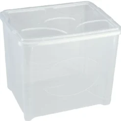 Gifi Rangement|BOX AVEC COUVERCLE 31L