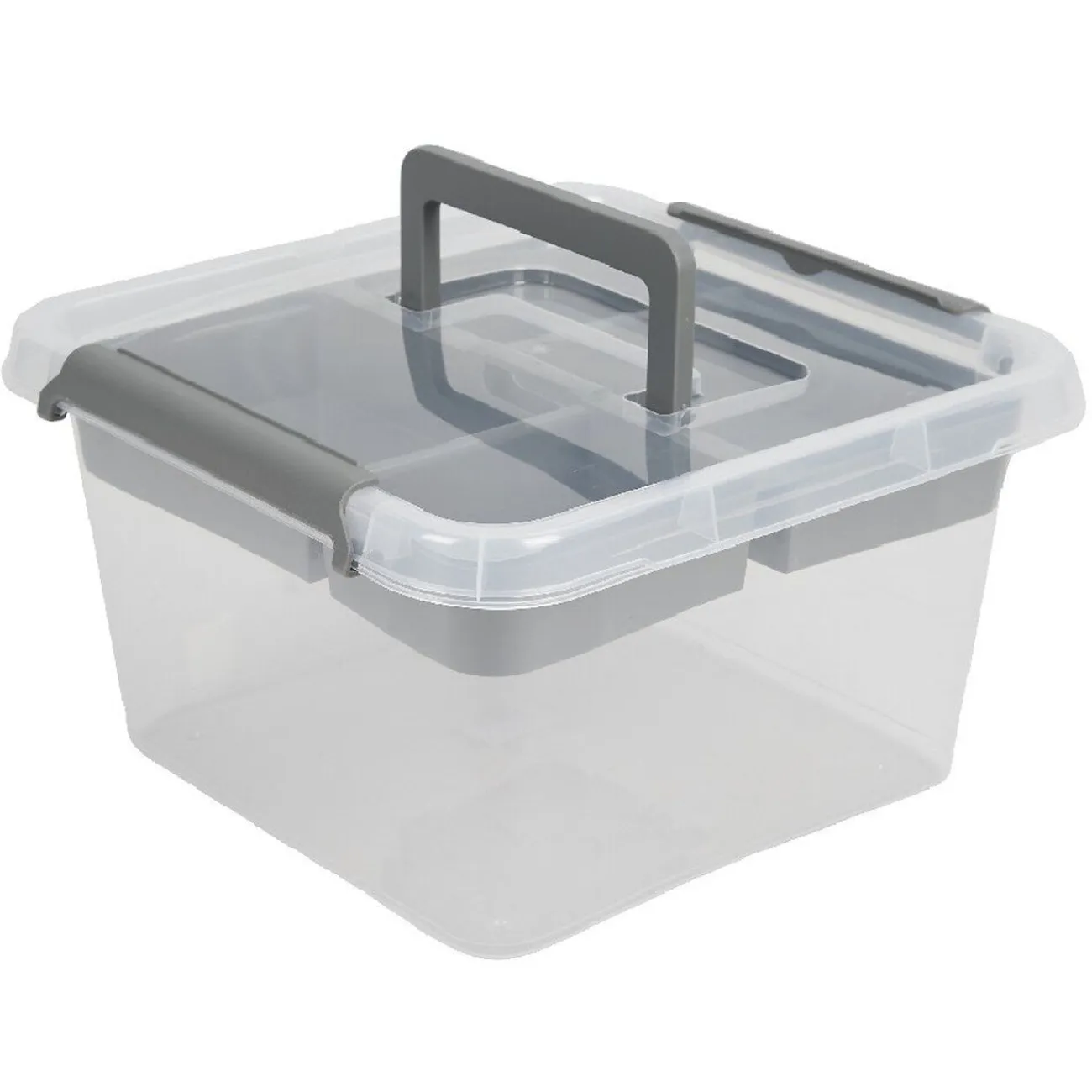 Gifi Rangement|Box compartimenté 4 casiers 9 L