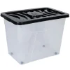 Gifi Rangement|Box de rangement à roulettes 80 L
