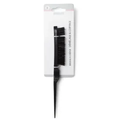 Gifi Beauté^Brosse à cheveux démêlage et coiffage picots en nylon noir