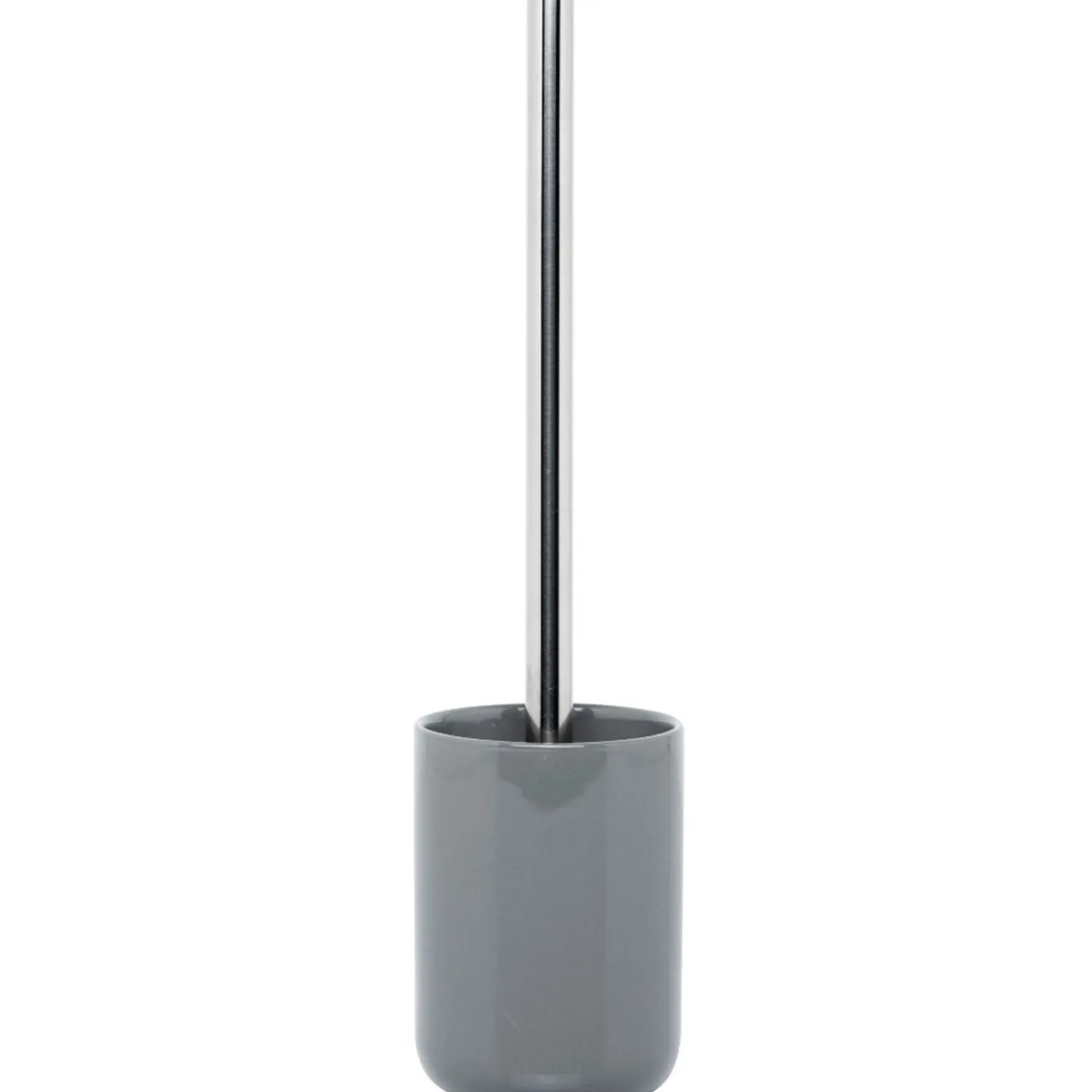 Gifi Equipement Wc^Brosse WC céramique gris