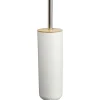 Gifi Equipement Wc^Brosse WC cylindrique blanc naturel