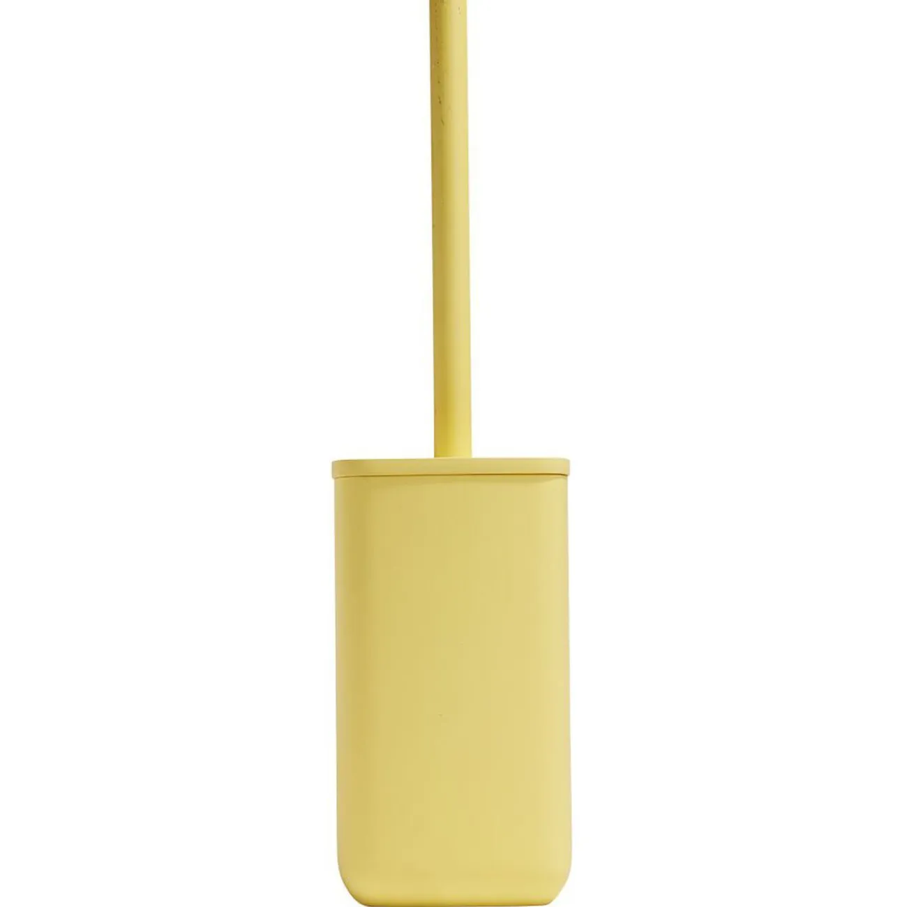 Gifi Equipement Wc^Brosse WC polyrésine jaune Sunflow Ø9,6xH35cm