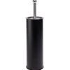 Gifi Equipement Wc^Brosse WC socle haut rond métal noir Ø9,5xH38cm
