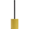 Gifi Equipement Wc^Brosse WC socle rond grès jaune Ø9,2xH36cm