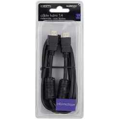 Gifi Accessoires Électriques^Cable HDMI + Ferrit