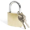 Gifi Outils Bricolage^Cadenas en acier massif jaune 38mm - 2 clés