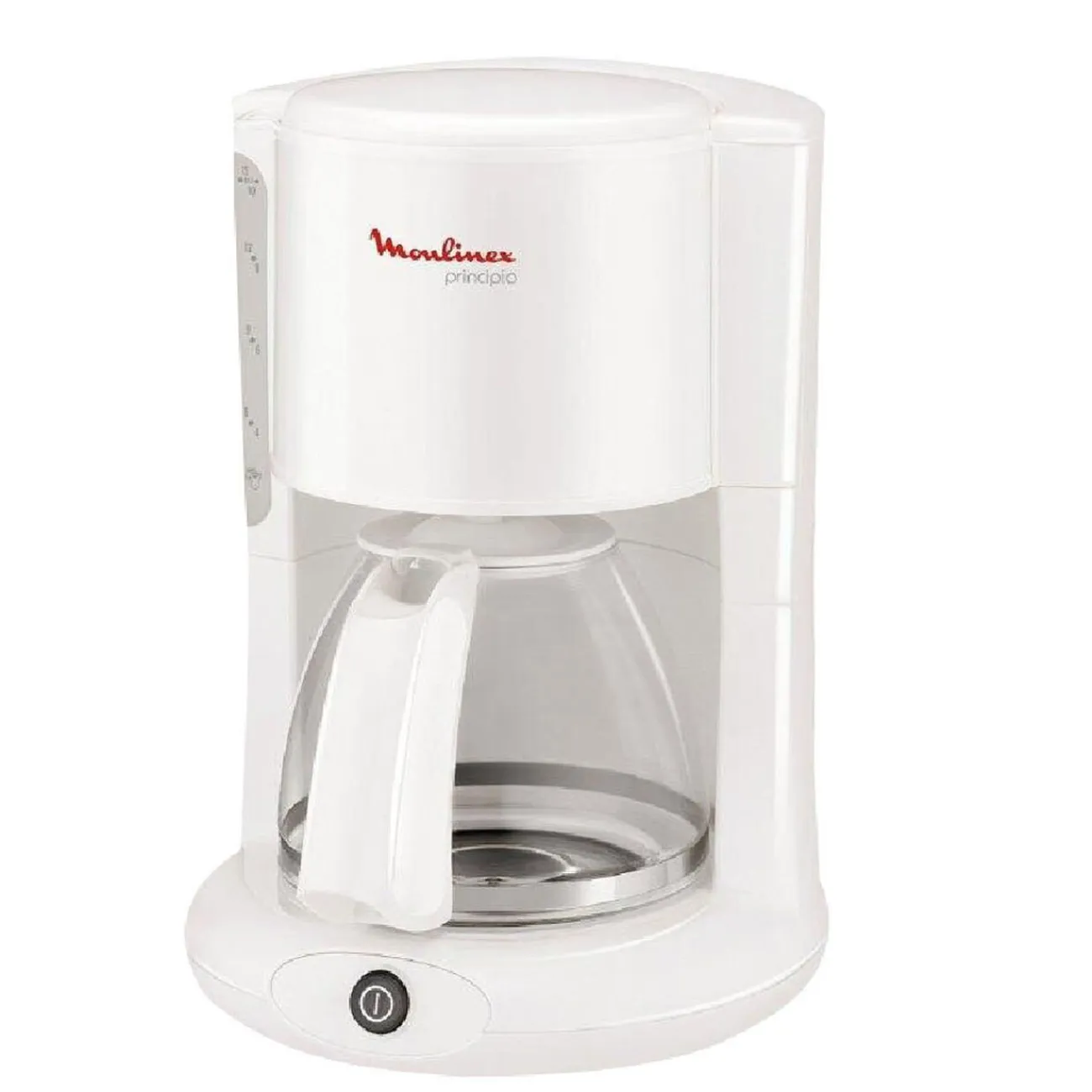 Sale Gifi Cafetière Principio Moulinex blanc et rouge