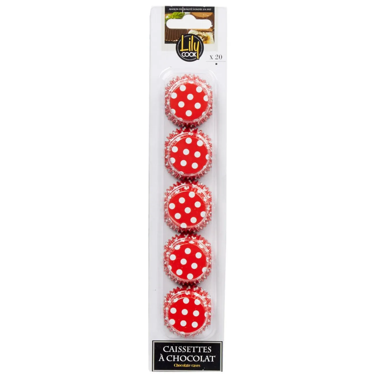 Online Gifi Caissette aluminium rouge et blanc x20
