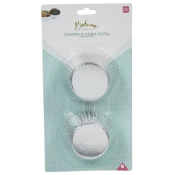 Sale Gifi Caissette à muffin en aluminium gris x80